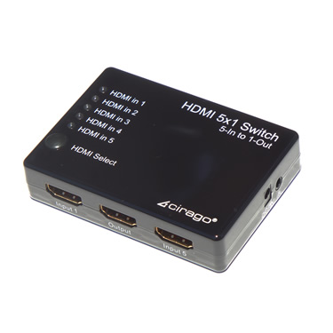 Cirago 5x1 HDMI Switcher